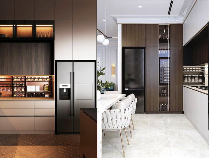 Refrigerator placement as per vastu in kitchen