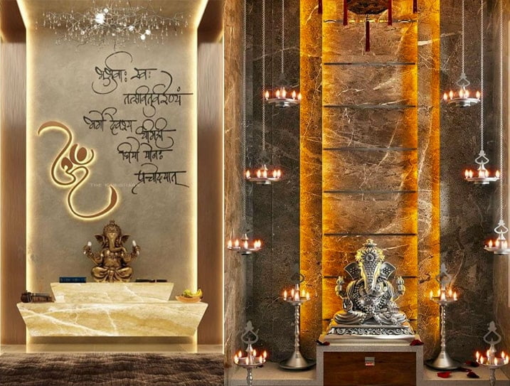 Lighting in mandir as per vastu